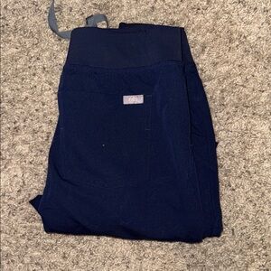 Figs Navy Blue Track Pants